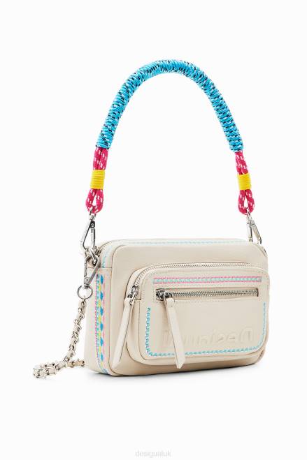 Small embroidered crossbody bag Desigual Women 2ZPR402 Accessory