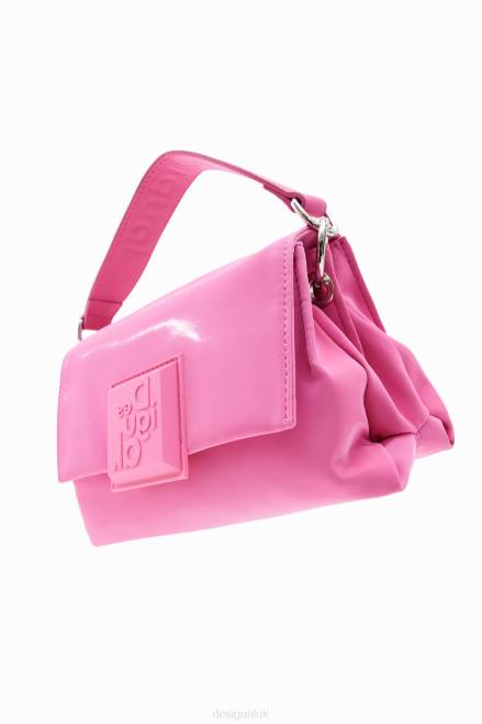 Small patent-leather crossbody bag Desigual Women 2ZPR1208 Accessory