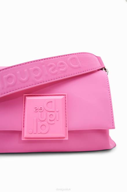 Small patent-leather crossbody bag Desigual Women 2ZPR1208 Accessory