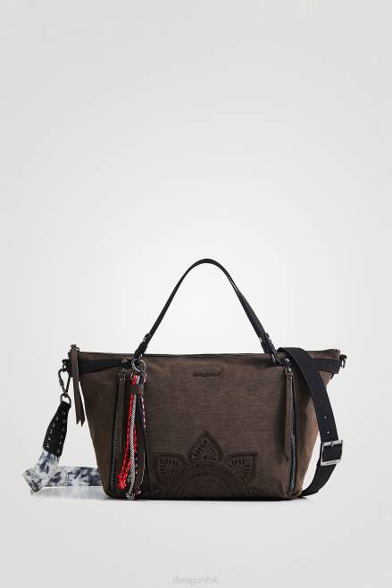 Big handbag embossed Desigual Women 2ZPR1366 Accessory