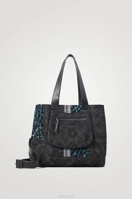 Shopping bag reptile Desigual Women 2ZPR1384 Accessory