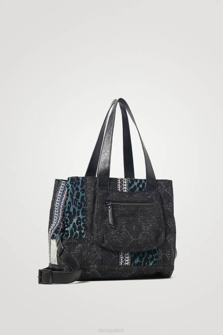 Shopping bag reptile Desigual Women 2ZPR1384 Accessory