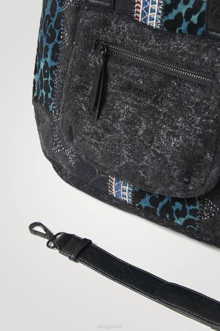 Shopping bag reptile Desigual Women 2ZPR1384 Accessory