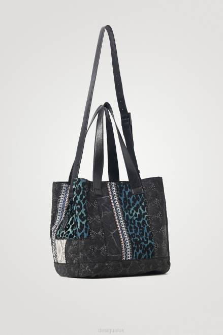 Shopping bag reptile Desigual Women 2ZPR1384 Accessory