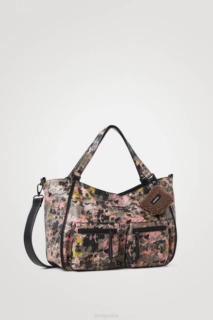 Side bellows shopping bag Desigual Women 2ZPR1390 Accessory
