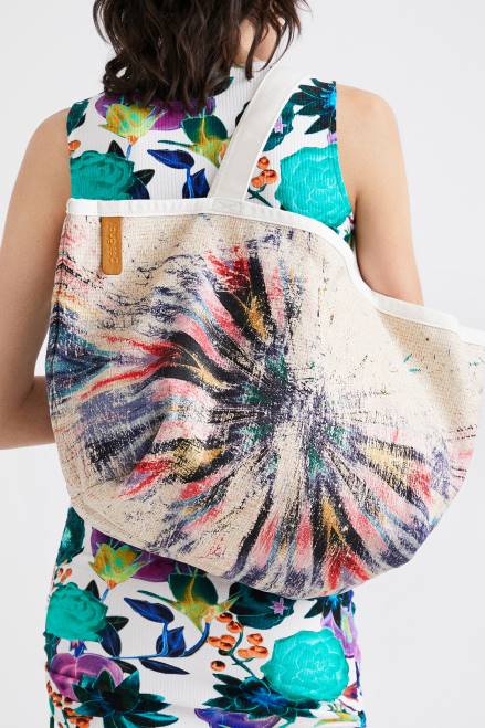 Sustainable cotton shopper Desigual Women 2ZPR1377 Accessory