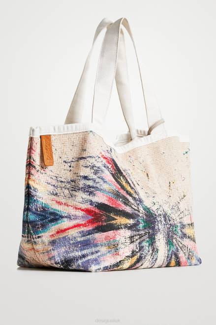 Sustainable cotton shopper Desigual Women 2ZPR1377 Accessory