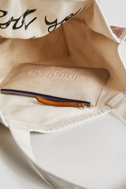 Sustainable cotton shopper Desigual Women 2ZPR1377 Accessory