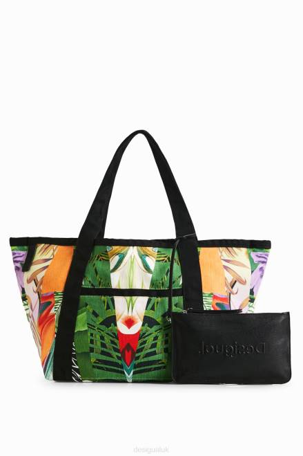 Sustainable cotton shopper Desigual Women 2ZPR1397 Accessory