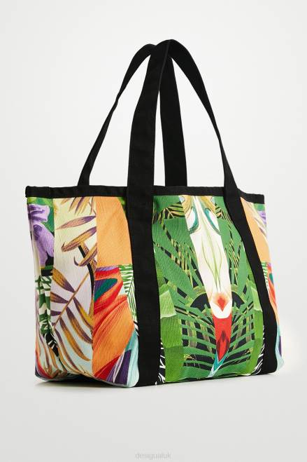 Sustainable cotton shopper Desigual Women 2ZPR1397 Accessory