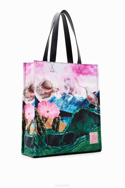 Large fantasy tote bag Desigual Women 2ZPR798 Accessory