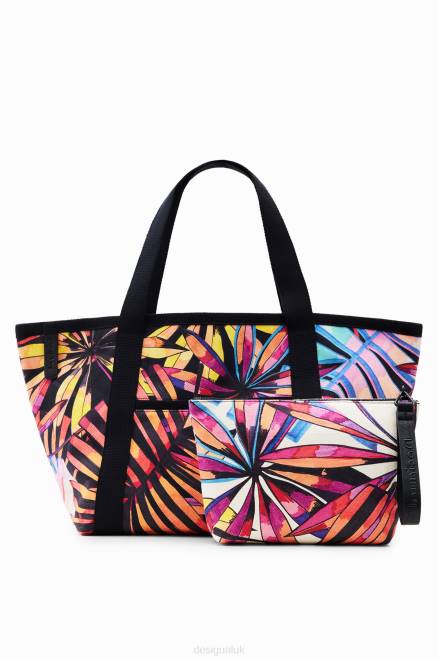 Large tropical tote bag Desigual Women 2ZPR765 Accessory