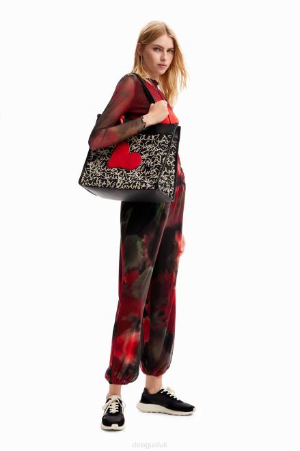 Midsize canvas tote bag Desigual Women 2ZPR1226 Accessory