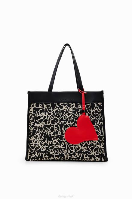 Midsize canvas tote bag Desigual Women 2ZPR1226 Accessory