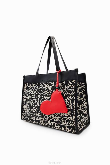 Midsize canvas tote bag Desigual Women 2ZPR1226 Accessory