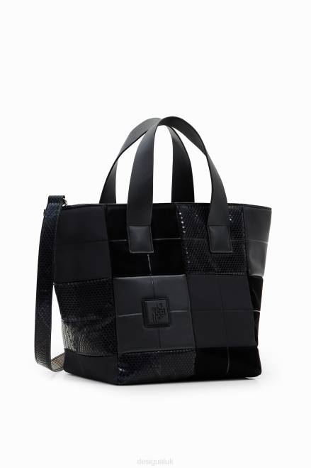Midsize patchwork tote bag Desigual Women 2ZPR1320 Accessory