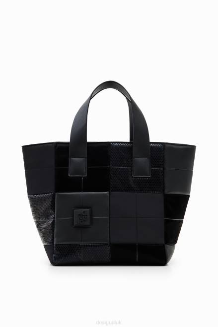 Midsize patchwork tote bag Desigual Women 2ZPR1320 Accessory