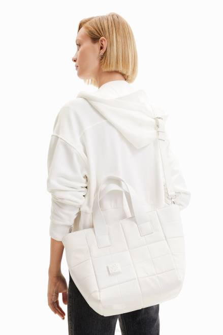 Midsize patchwork tote bag Desigual Women 2ZPR406 Accessory