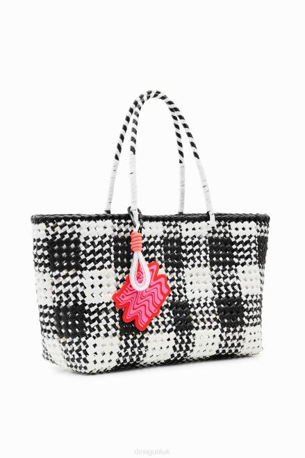 XL woven tote bag Desigual Women 2ZPR807 Accessory
