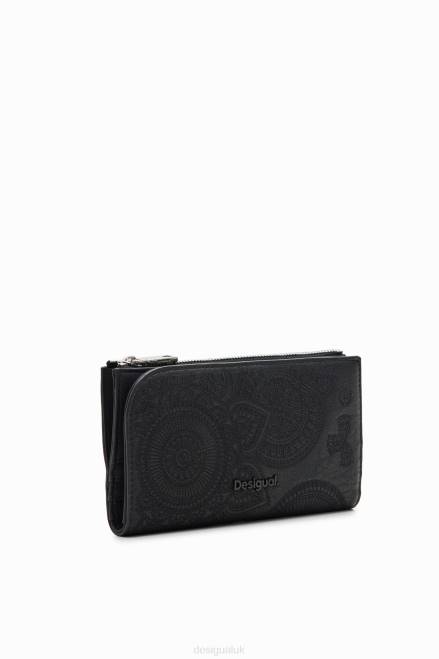 Large embroidered wallet Desigual Women 2ZPR1280 Accessory
