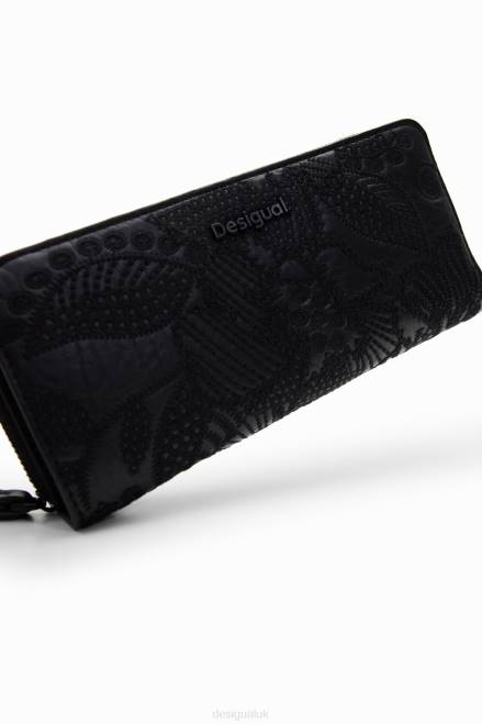 Large floral embroidery wallet Desigual Women 2ZPR1262 Accessory