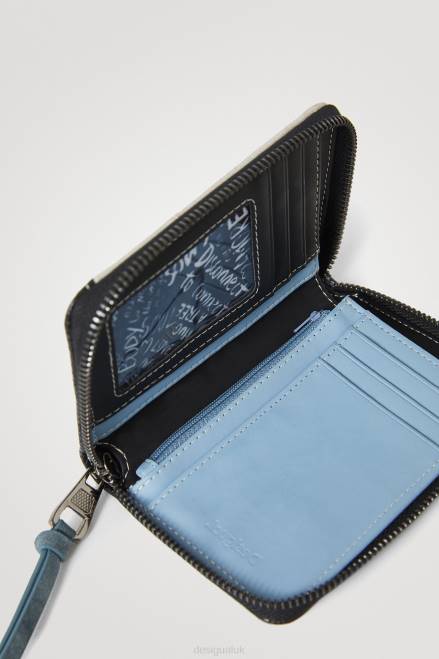 Leather effect patch coin purse Desigual Women 2ZPR1383 Accessory