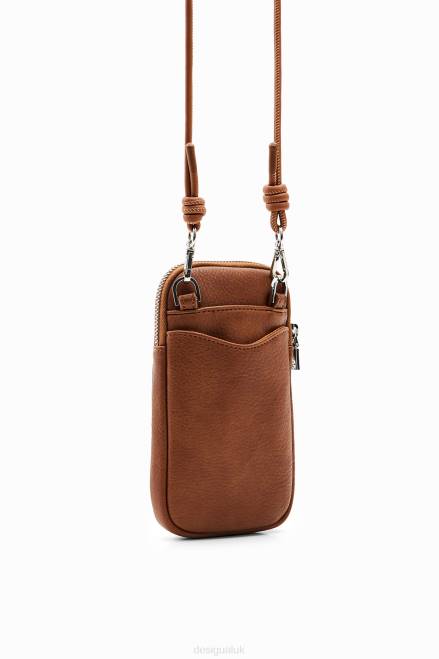 Leather-effect wallet smartphone holder Desigual Women 2ZPR144 Accessory