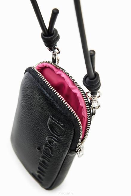 Leather-effect wallet smartphone holder Desigual Women 2ZPR199 Accessory