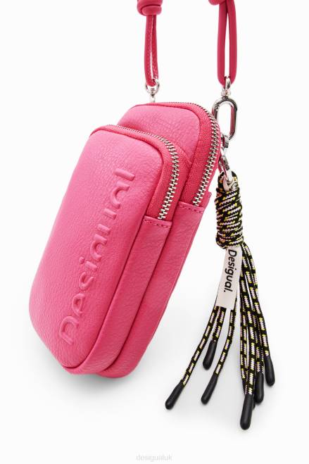 Leather-effect wallet smartphone pouch Desigual Women 2ZPR1235 Accessory