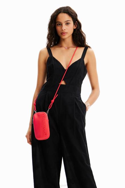 Leather-effect wallet smartphone pouch Desigual Women 2ZPR1356 Accessory