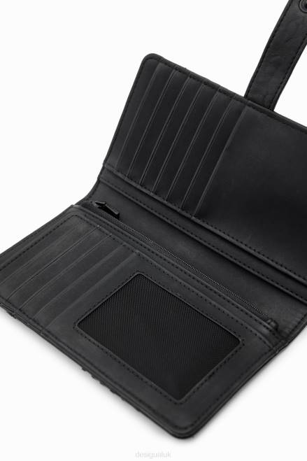 Midsize wallet with embroidered flowers Desigual Women 2ZPR1240 Accessory