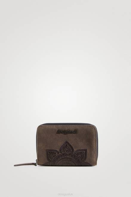 Reptile leather effect coin purse Desigual Women 2ZPR1380 Accessory