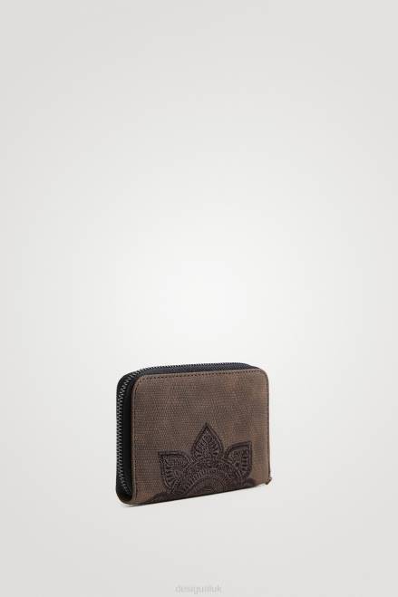 Reptile leather effect coin purse Desigual Women 2ZPR1380 Accessory