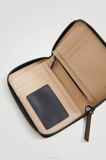 Reptile leather effect coin purse Desigual Women 2ZPR1380 Accessory