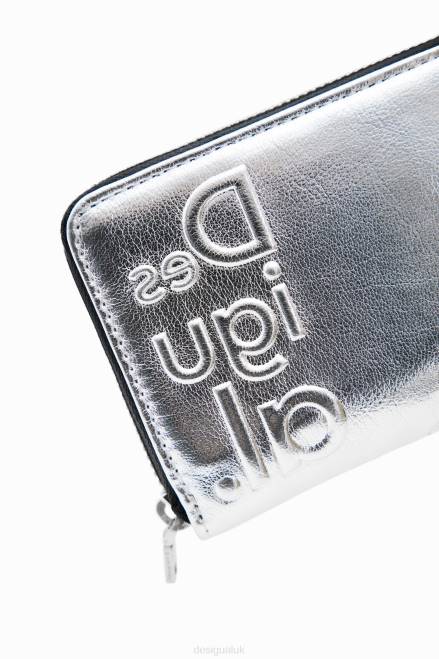 Small metallic patchwork wallet Desigual Women 2ZPR1318 Accessory