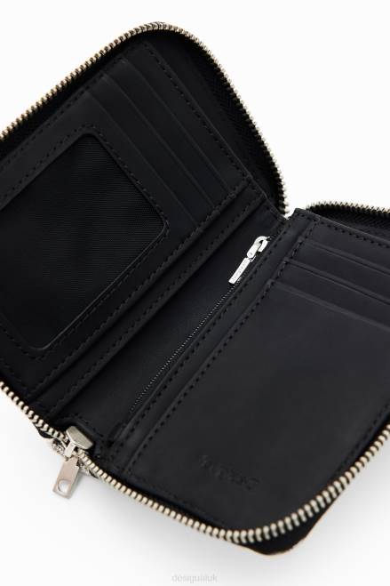 Small metallic patchwork wallet Desigual Women 2ZPR1318 Accessory