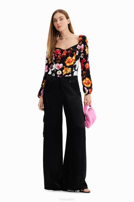 M. Christian Lacroix floral bodysuit Desigual Women 2ZPR425 Clothing