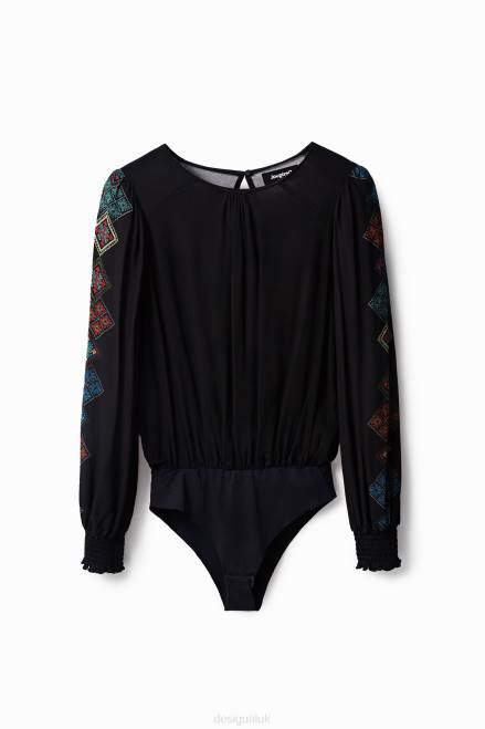 Motif bodysuit Desigual Women 2ZPR1095 Clothing