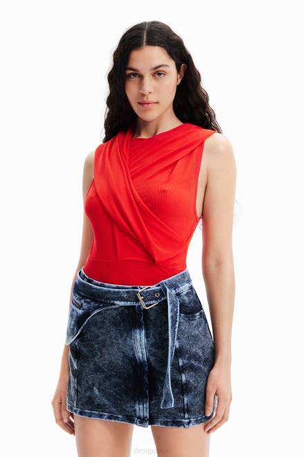 Nathy Peluso hooded bodysuit Desigual Women 2ZPR448 Clothing