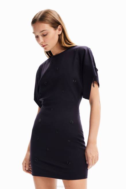 Embroidered mini dress Desigual Women 2ZPR180 Clothing