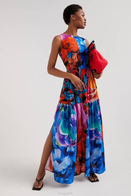 Floral cut-out dress Desigual Women 2ZPR482 Clothing