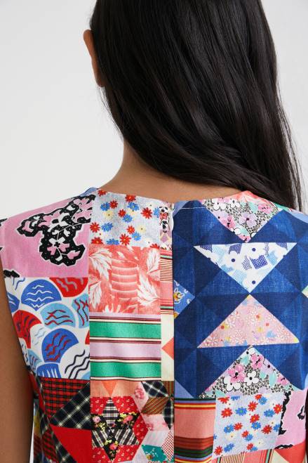 Johnson Hartig patchwork pinafore Desigual Women 2ZPR670 Clothing