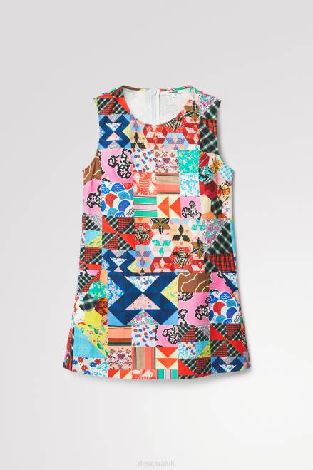 Johnson Hartig patchwork pinafore Desigual Women 2ZPR670 Clothing