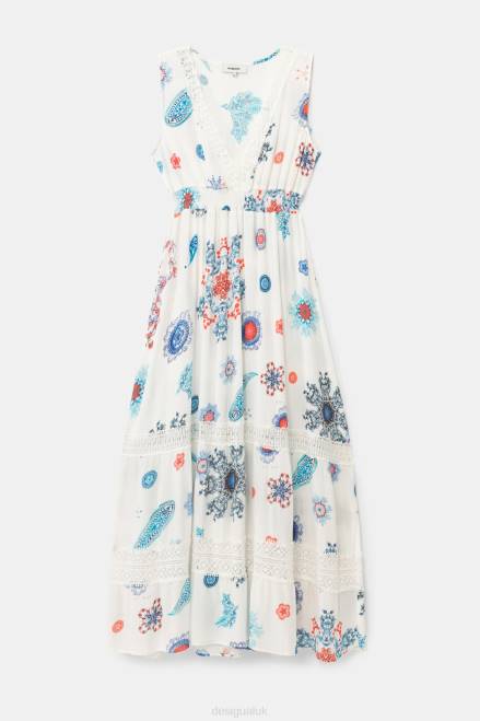 Long sleeveless dress Desigual Women 2ZPR1057 Clothing