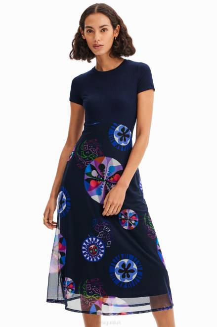 M. Christian Lacroix combination dress Desigual Women 2ZPR59 Clothing