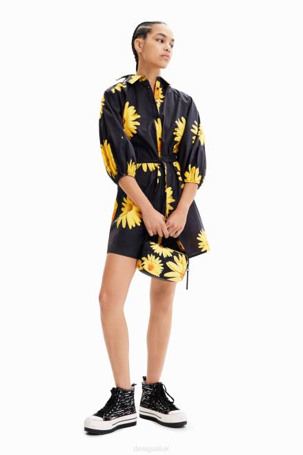 M. Christian Lacroix daisy shirt dress Desigual Women 2ZPR862 Clothing