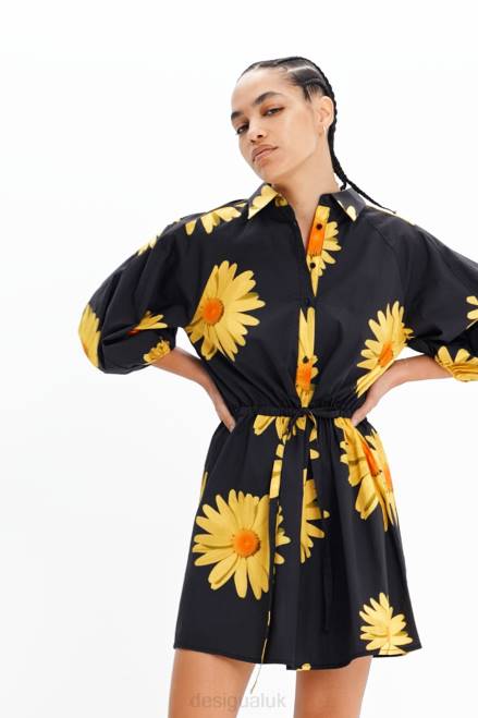 M. Christian Lacroix daisy shirt dress Desigual Women 2ZPR862 Clothing