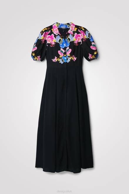 M. Christian Lacroix long dress Desigual Women 2ZPR1077 Clothing