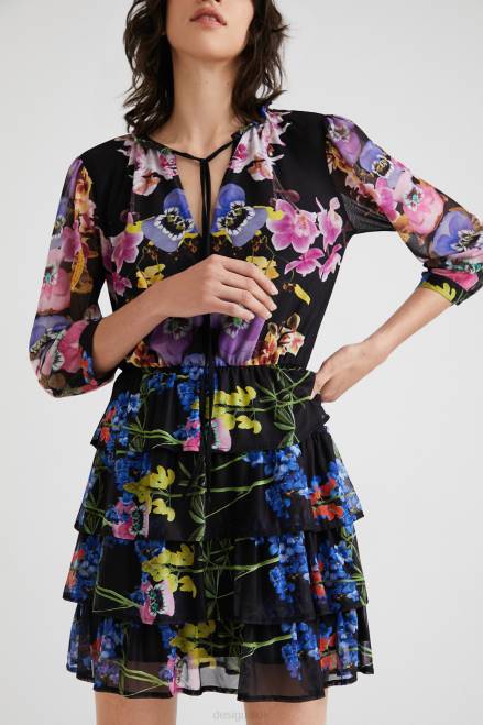 M. Christian Lacroix orchid dress Desigual Women 2ZPR949 Clothing