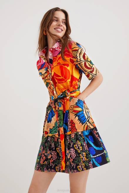 M. Christian Lacroix shirt dress Desigual Women 2ZPR989 Clothing